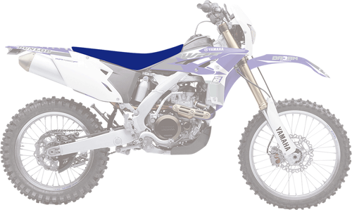Blackbird Racing Seat Cover - Pyramid - Blue - Yamaha 1247G/01