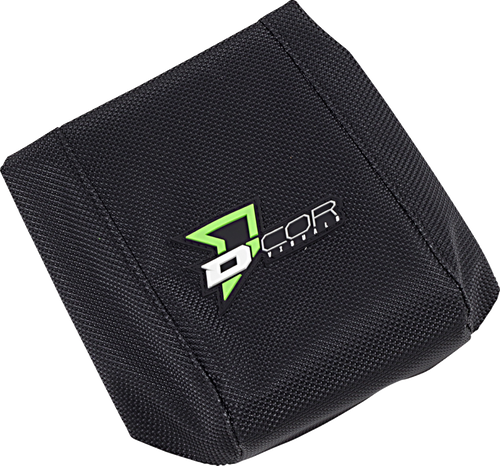 D'Cor Visuals Seat Cover - Black - Gripper - Rm85 '02-'23 30-40-100