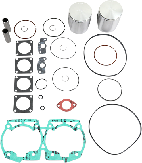 Wiseco Piston Kit With Gaskets - 79.00 Mm - 670 H.O. Engine Type - Ski-Doo SK1313