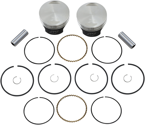 Wiseco Tracker Series Piston Kit - 3.498"- 1340 Cc 80 Cubic Inch - Standard - Evolution K0215PS