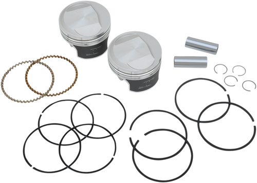 Wiseco Tracker Series Piston Kit - 3.528" - 1340 Cc 80 Cubic Inch - +0.030" - Evolution K0216P3