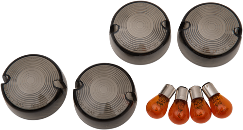 Drag Specialties Smoked Dome Lens Kit - '86-'01 0906-6317