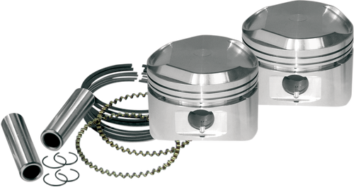 S&S Cycle Piston Kit - For S&S Super Stock Cylinder Heads - Xl 1200 - +.010 92-2017