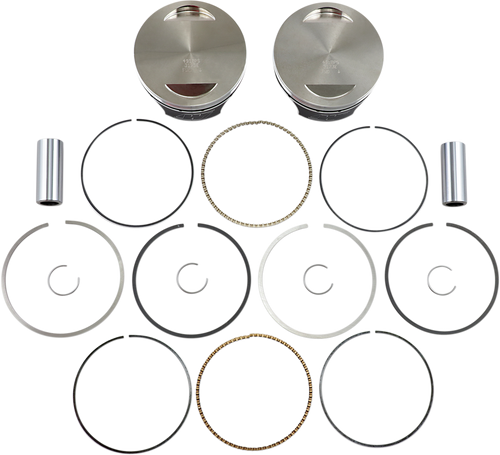 Wiseco Piston Kit - 4.000" - 96/103 Cubic Inch Bored To 110 Cubic Inch - Twin Cam K1757