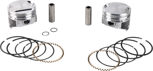 Kb Performance Piston Kit - 3.498" +0.040" - 9.6:1 Cr - 80" Evolution Big Twin KB305.040