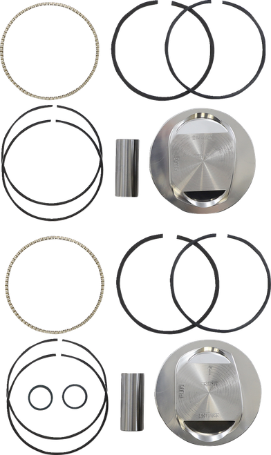 Kb Performance Piston Kit - 4.000" +0.010" - 10.0:1 Cr - 96"/103" Twin Cam Bored To 110 Ci W/Se 95 Cc Heads KB661C.010