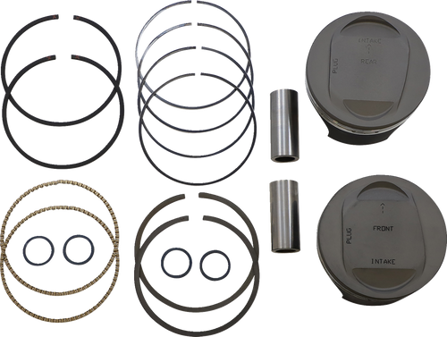 Kb Performance Piston Kit - 3.875" Standard - 11.0:1 Cr - 103" Twin Cam | Big Bore 96" To 103" W/ 85 Cc Heads KB909LCA.STD