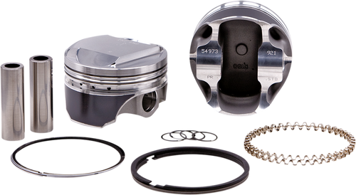 Kb Performance Piston Kit - 3.498" +0.005" - 10.5:1 Cr - Evolution Big Twin KB921C.005