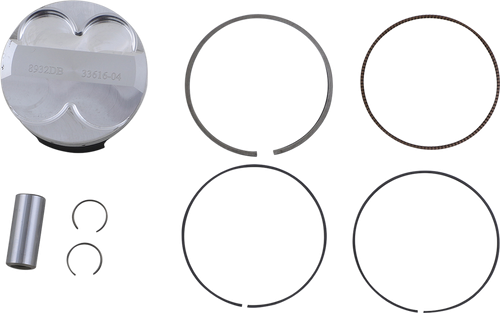 Wossner Piston Kit - 76.97 Mm - Kawasaski 8932DB