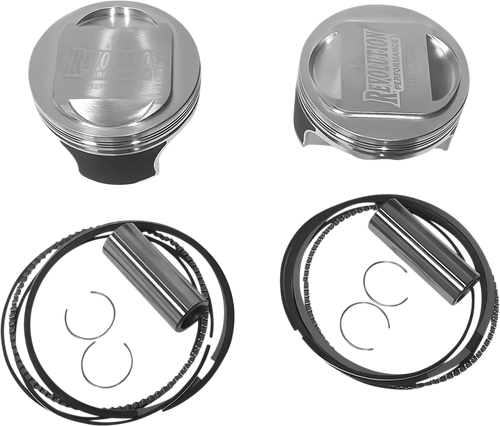 Revolution Performance, Llc Piston Kit - Domed - For 98" Big Bore Cylinder Kit - Twin Cam RP301-104W