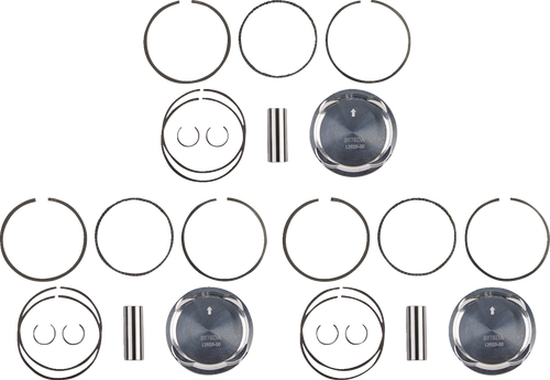 Wossner Piston Kit - 79.95 Mm - Yamaha K8978DA-3