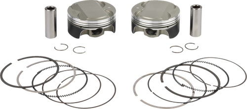 Wossner Piston Kit - 4.375" Stroke - 107 Cid - M8 K4081DA-2
