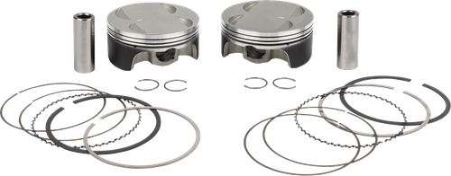 Wossner Piston Kit - 4.375" Stroke - 119 Cid - M8 K4074D554-2