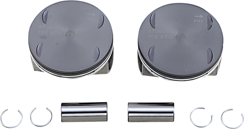 Drag Specialties Piston Kit - 4.000" Standard - 114" Motor - M8 0911-0053