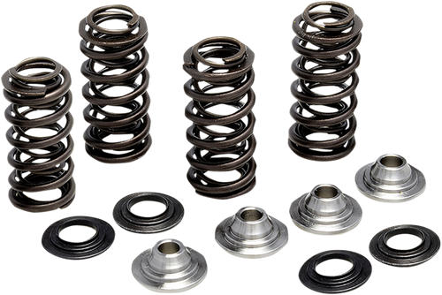 Kibblewhite Valve Spring Kit - 0.395" Intake Lift/0.370" Exhaust Lift - Lightweight Racing - Yamaha 80-81400