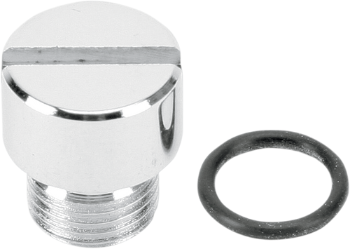 Colony Oil Screen Plug - Chrome - Big Twin 9644-2