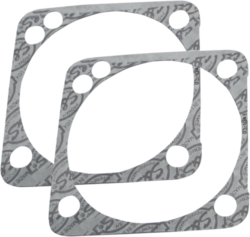 S&S Cycle Base Gaskets - Front Or Rear 4.125" - Ssw - '99-'17 Twin Cam 930-0099