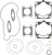 Prox Top End Gasket Set - Polaris 35.5604