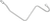Eastern Motorcycle Parts Oil Line O-6-084