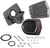 K & N Street Metal Air Intake Kit - Shaker - Black - Softail/Touring/Trike RK-3951