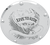 Drag Specialties Derby Cover - Live To Ride - 5-Hole - Chrome - '99-'18 Big Twin 1107-0157