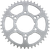 Parts Unlimited Rear Sprocket - 43 Tooth - Kawasaki 1210-0283