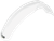 Ufo Front Fender - White - Honda - Cr HO02600041