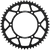 Supersprox Steel Rear Sprocket - 51 Tooth RFE-245-51-BLK
