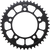 Moose Offroad Rear Sprocket - 43 Tooth - Honda 1210-1304-43-ST