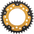 Supersprox Stealth Rear Sprocket - 38 Tooth - Gold - Ducati RST-744-38-GLD