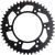 Moose Offroad Rear Sprocket - Aluminum - 46 Tooth - Black - Honda 1211-210-46-10