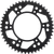 Moose Offroad Rear Sprocket - Aluminum - 48 Tooth - Black - Honda 1211-210-48-10
