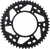Moose Offroad Rear Sprocket - Aluminum - 50 Tooth - Black - Honda 1211-210-50-10