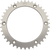 Moose Offroad Rear Aluminum Sprocket - 40 Tooth - Yamaha 853-40AL