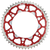 Moto-Master Fusion Series Dual Ring Rear Sprocket - 50 Tooth - Red 620073350