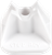 Stud Boy Single Backer Plates - White - 96 Pack 2513-P3-WHT