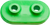 Fast-Trac Backer Plates - Green - Double - 48 Pack 552SPG-48