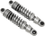 Drag Specialties Shocks Premium Ride-Height Adjustable Shocks - 11" - Standard - Chrome 1310-1197