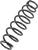 Epi Front/Rear Spring - Heavy Duty - Black - Spring Rate 120 Lb/In WE325117