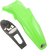 Ufo Enduro Rear Fender - With Light - Green KA03791-026