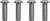 Drag Specialties Square Sissy Bar - Chrome - 14.75" H X 8.75" W 1501-0764