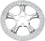 Performance Machine (Pm) Brake Rotor - 13" - Wrath - Chrome 0133-3015WRAS