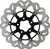 Galfer Brake Rotor - Front - Black Carrier DF834FLW
