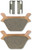 Ebc Hh Brake Pads FA641/4HH