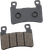 Drag Specialties Semi-Metallic Brake Pads - Front - Hd Softail 1721-2252
