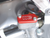 Works Connection Rear Billet Brake Cover - Red - Kawasaki/Suzuki 21-605