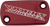 Works Connection Anodized Billet Aluminum Front Brake Reservoir Cover - Red 21-006
