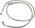 Drag Specialties Brake Line - Front - +6" - Stainless Steel 1741-2656