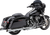 Cobra 909 Uppercut Mufflers For '95-'16 Fl - Black 6268RB