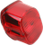 Drag Specialties Taillight Lens - Bottom Tag Window - Red 2010-0783